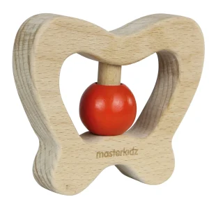 Educational Toys Wooden Butterfly Rattle Toy