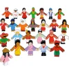 Sri Toys Wooden Children Of The World and Storage Bag