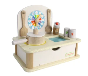 Educational Toys Wooden Cooker Play Set