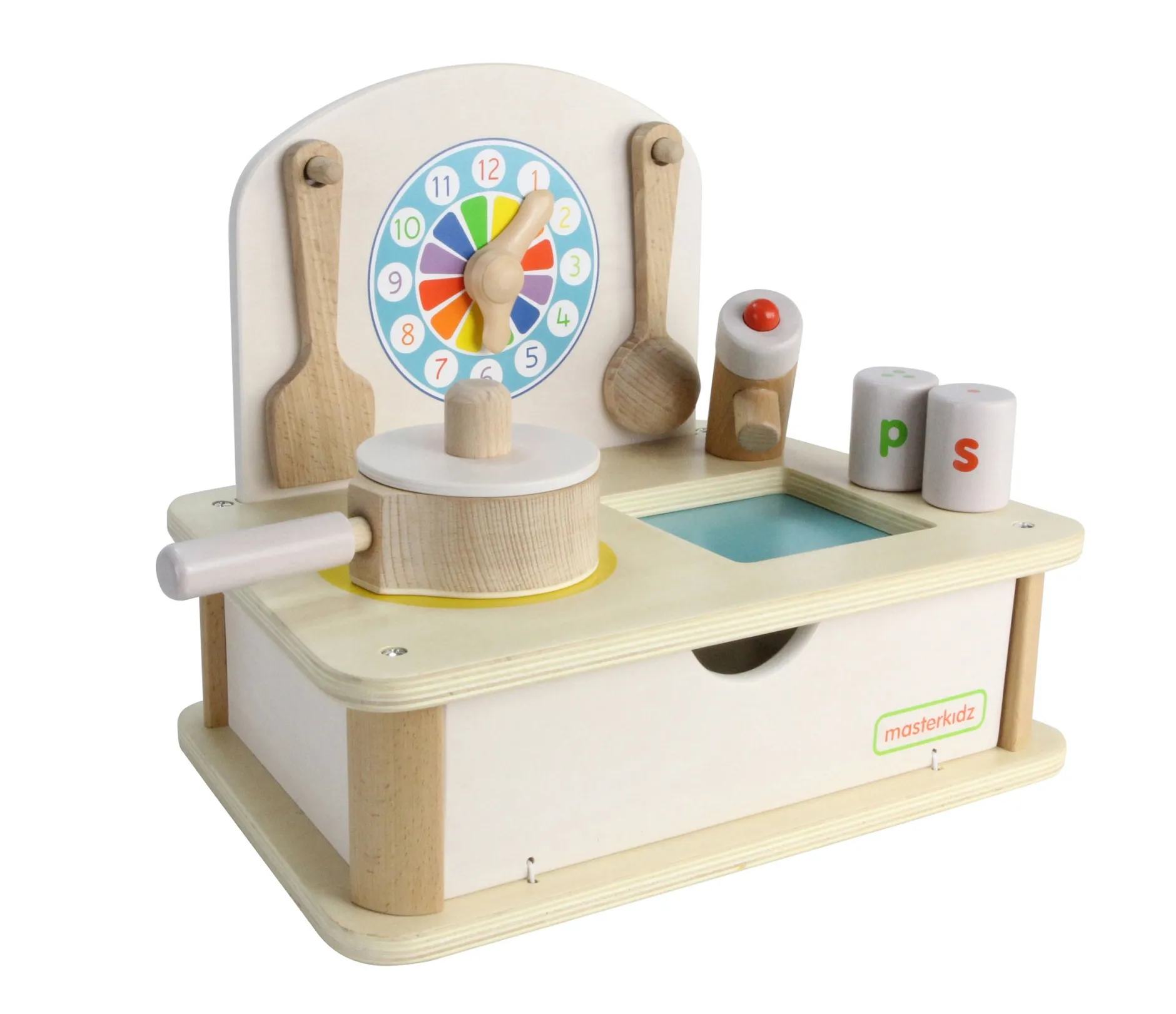 wooden_cooker_play_set_5.webp Educational Toys Wooden Cooker Play Set