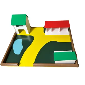 Safari Wooden Farm & Farm Animals (48pieces)