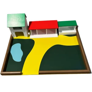 Educational Toys Wooden Farmyard (Animals not Included)