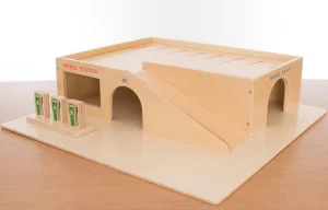 Educational Toys Wooden Garage