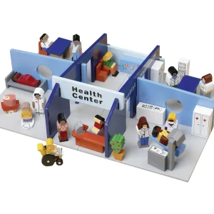 Educational Toys Wooden Health Centre Play Set