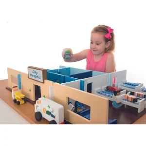 Educational Toys Wooden Hospital Play Set