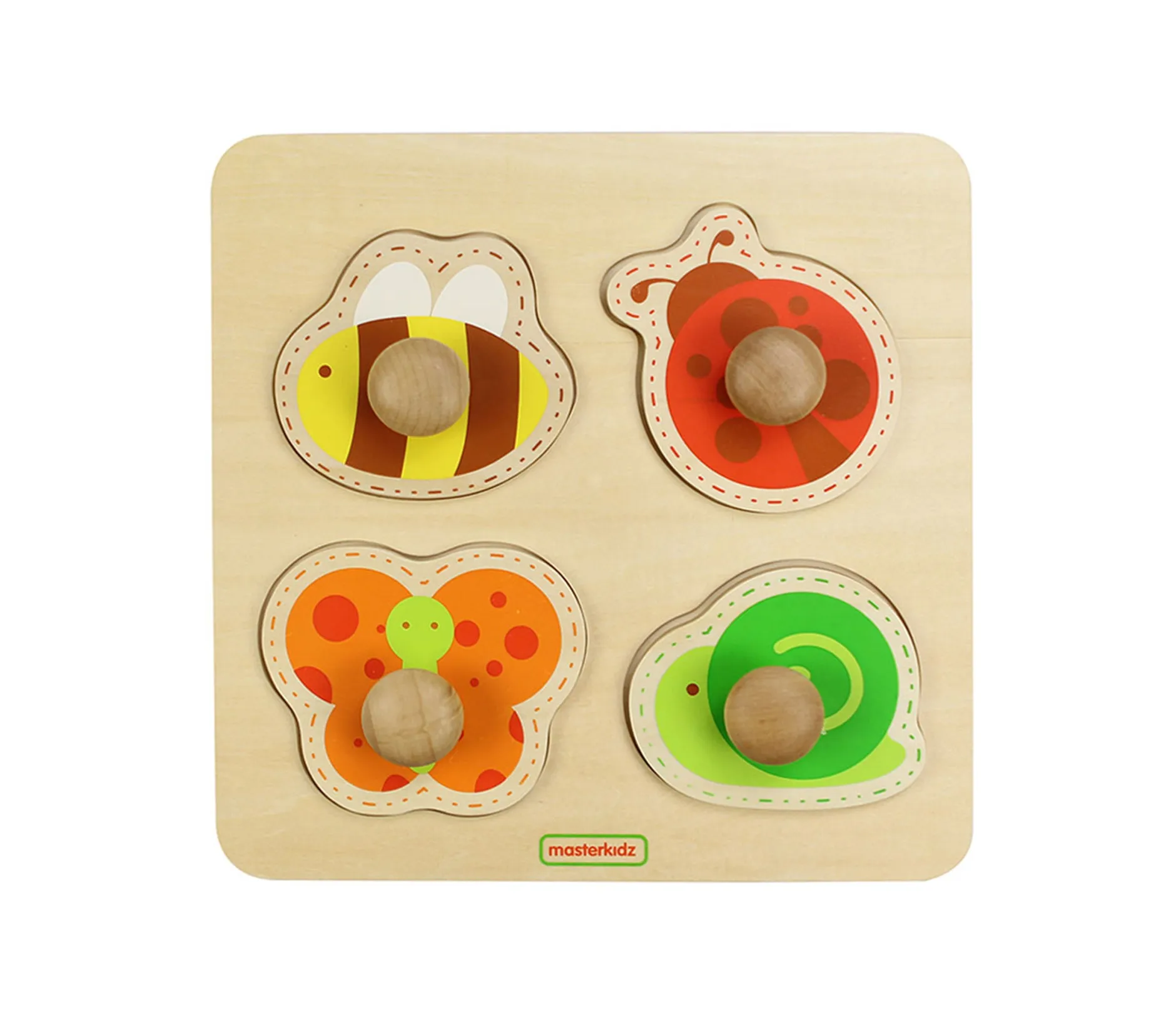wooden_insect_knob_puzzle_0.webp Cicada Wooden Insect Knob Puzzle