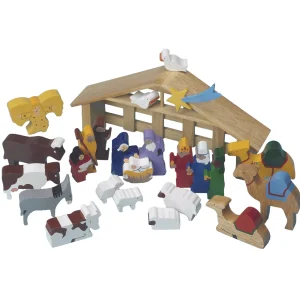Educational Toys Wooden Nativity Set