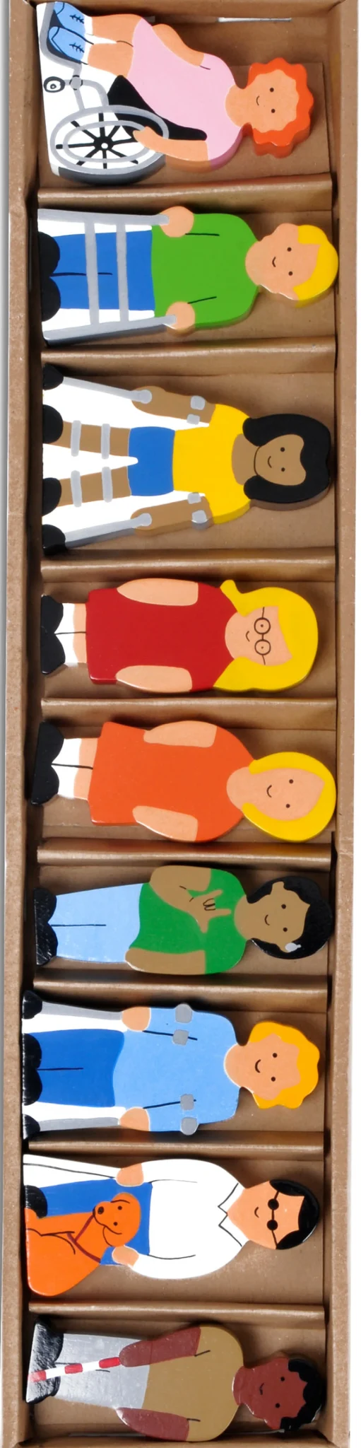 Educational Toys Wooden People With Special Needs