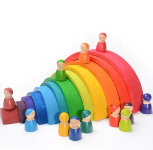 Rover Wooden Rainbow Set