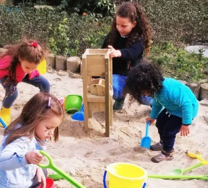 Classic World Wooden Sand Wheel