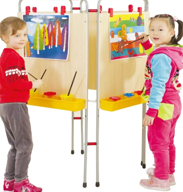 Educational Toys Wooden 4-Sided Easel