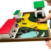 Safari Wooden Zoo & Zoo Babies Set 12pcs