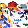 Educational Toys Wooden Zoo Play Set