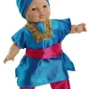 Educational Toys World Doll Pair of Indian Dolls
