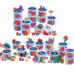Educational Toys Alphabet Teaching Tubs pk 26