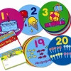 Lakeshore Giant Number Activity Mats - Reduced To Clear