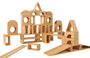Educational Toys Outdoor Natural Hollow Block Set (27 Pcs)