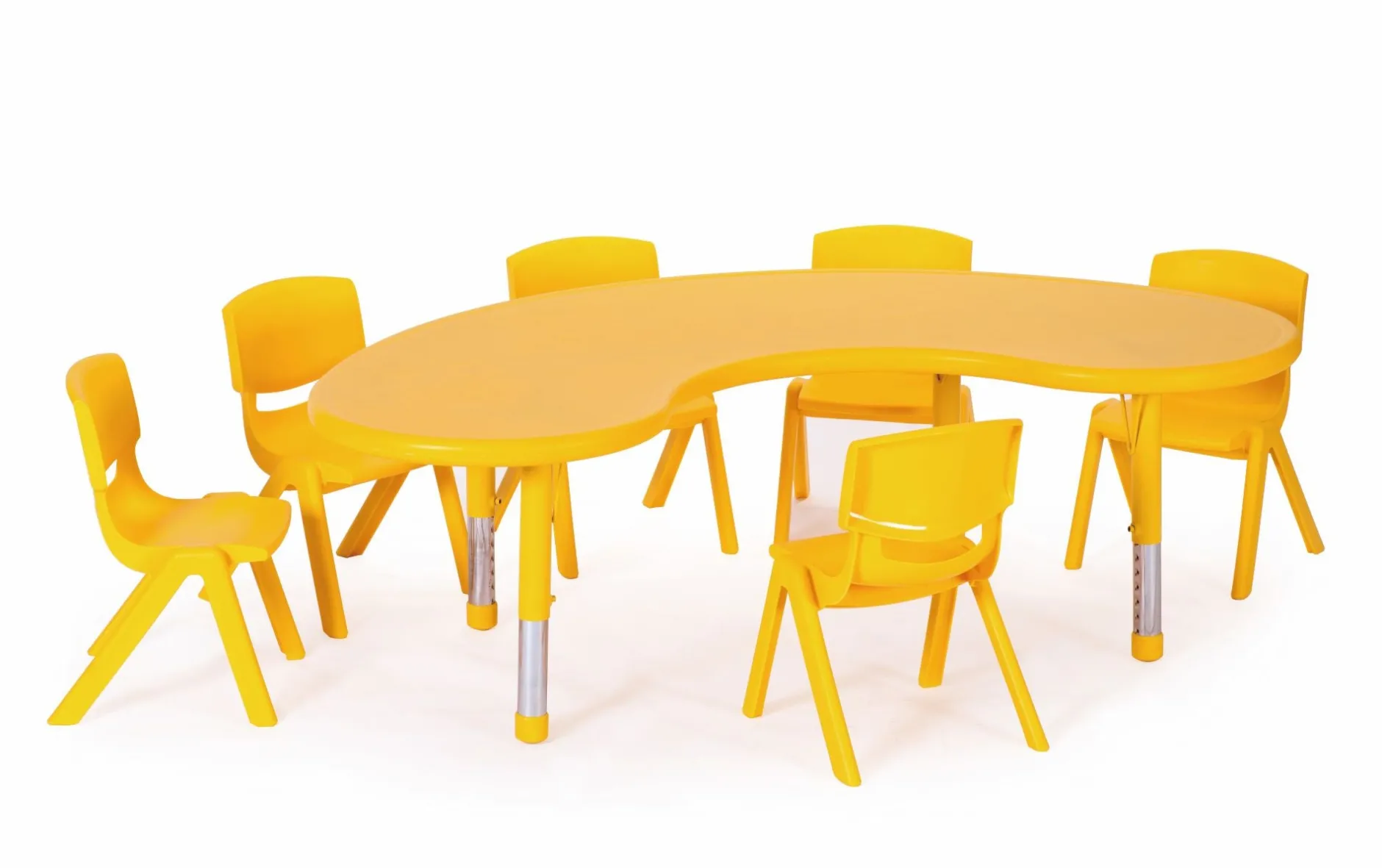 plastic_horseshoe_with_ad_0.webp Educational Toys Plastic Horseshoe with Adjustable Legs Yellow