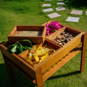 Educational Toys Sorting Table And Boxes