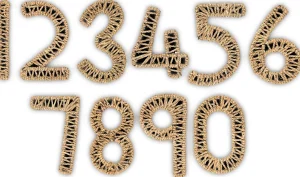 Educational Toys Weaving Numbers