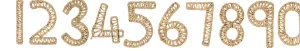 Educational Toys Weaving Numbers
